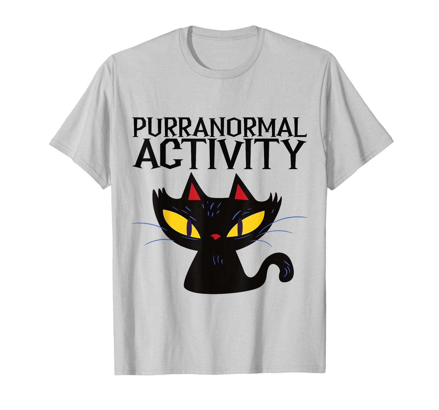 Purranormal Activity Halloween Design T-Shirt