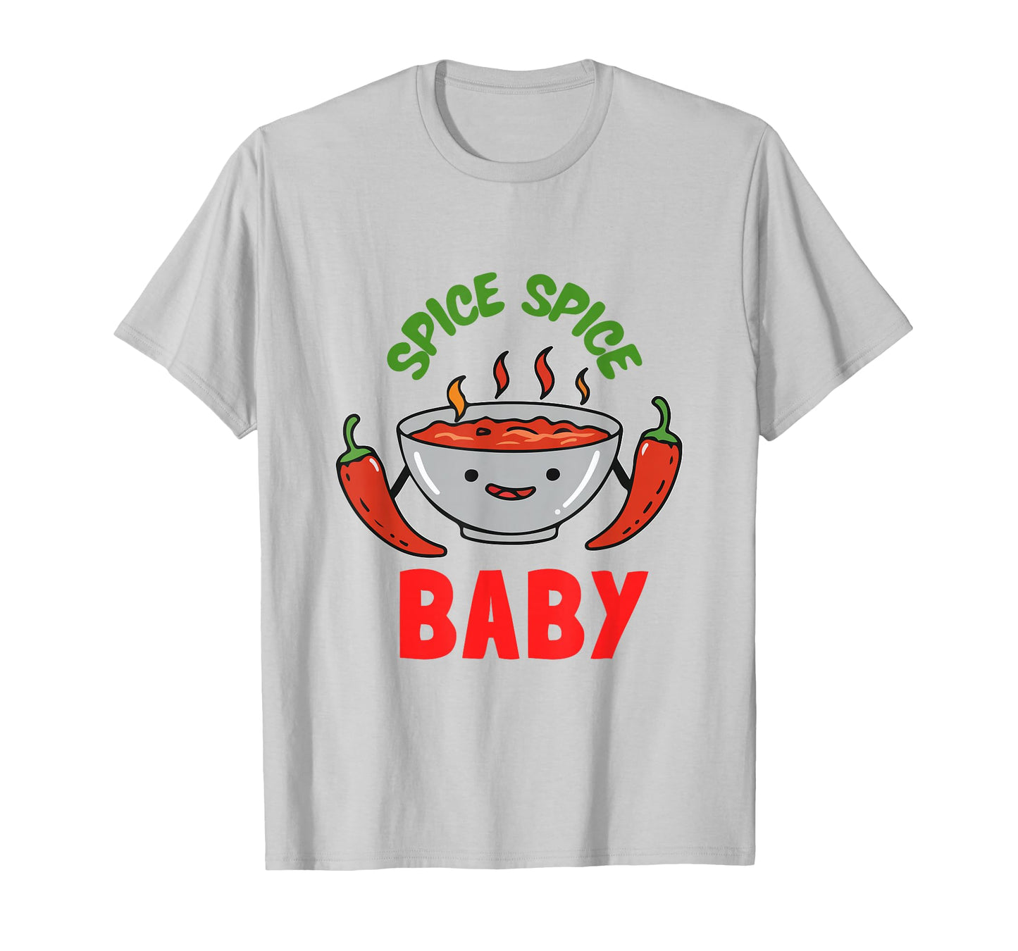 Spice Baby Cute Funny Chili Pepper Spicy for Food Lovers T-Shirt
