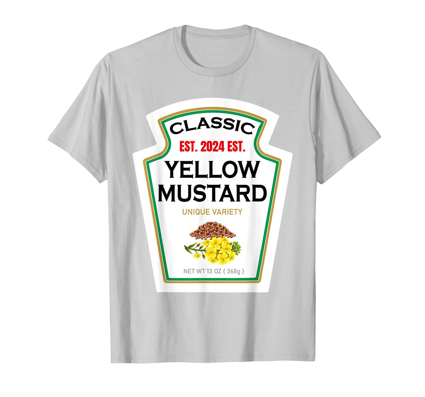 Yellow Mustard DIY Halloween Costume Couples & Group Mayo T-Shirt
