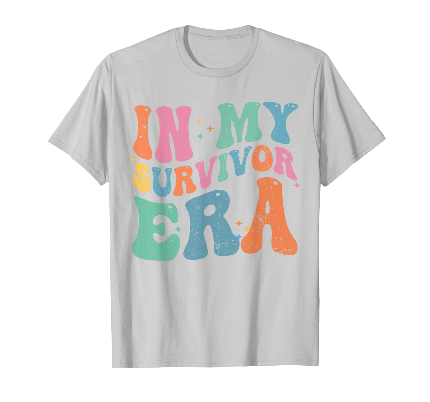 In My Survivor Era, Cancer Women Breast Cancer T-Shirt