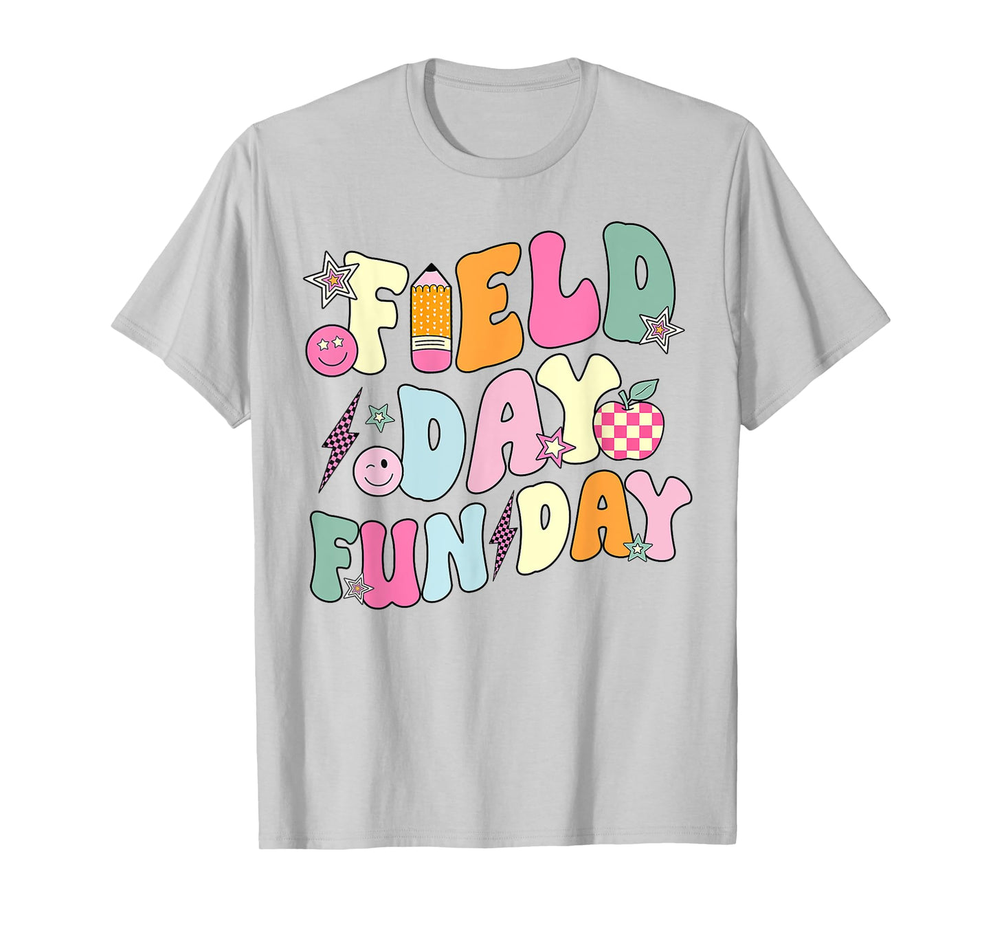 Field Day Fun Day Last Day Of School Teacher Student T-Shirt