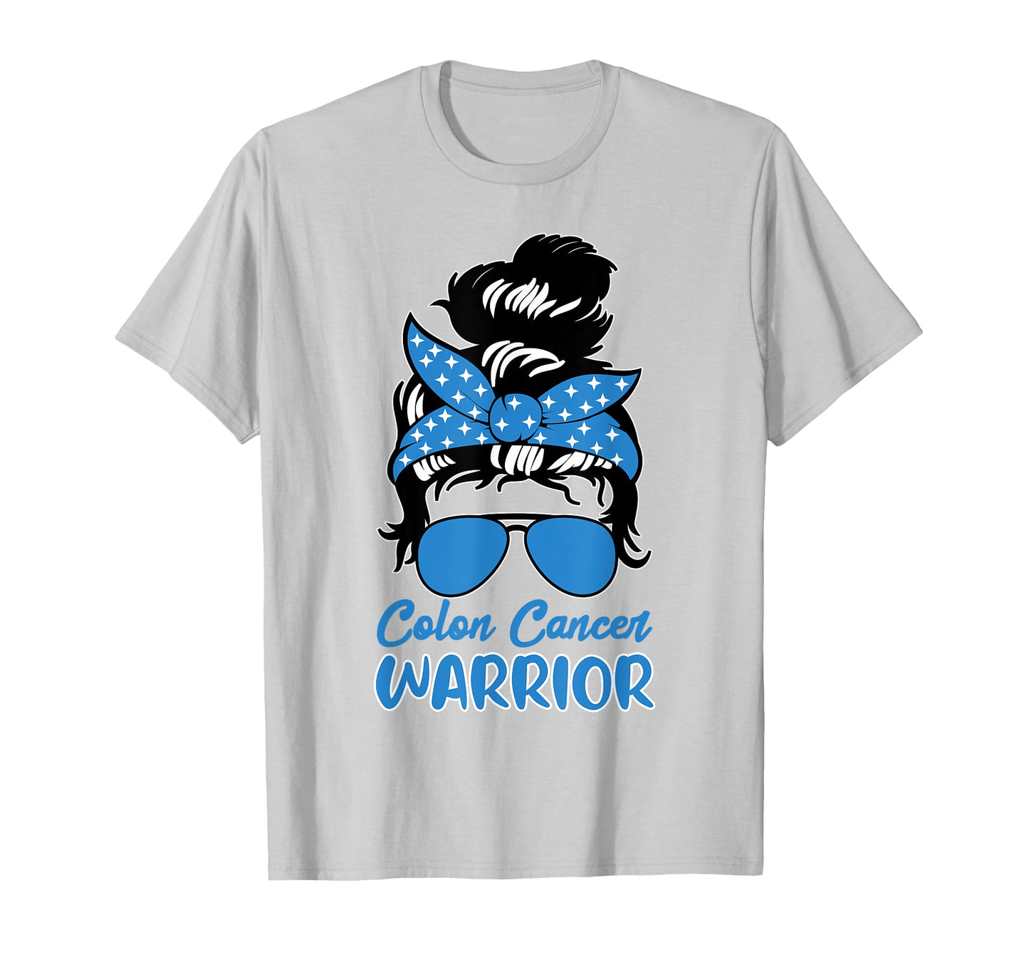 Colon Cancer Warrior Tshirt Awareness Survivors Fighters T-Shirt