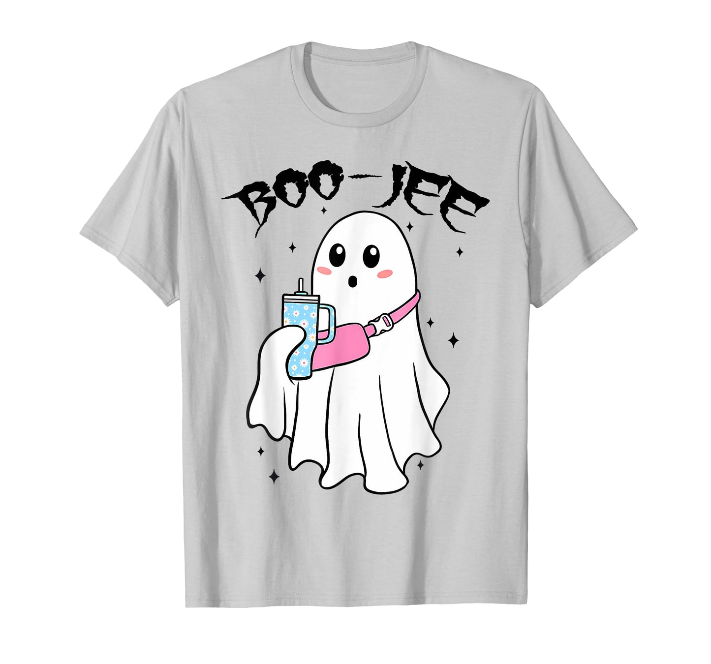 Cute Boo Ghost Spooky Funny Halloween Costume Boujee Boo JEE T-Shirt