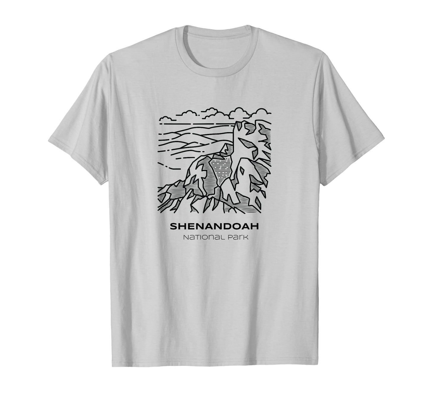 Vintage Shenandoah National Park Hike T-Shirt