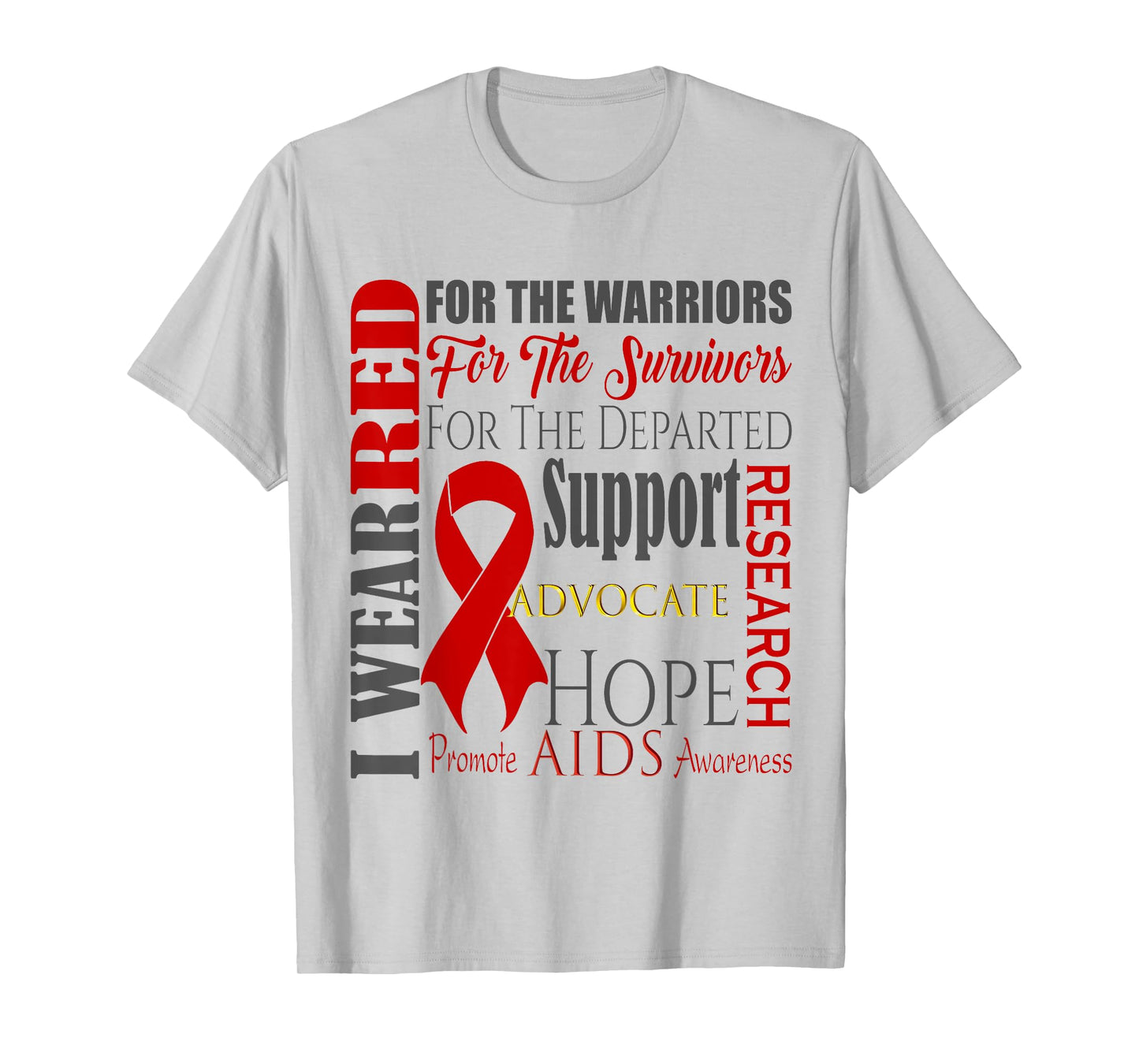 AIDS & HIV Awareness Shirt T-Shirt