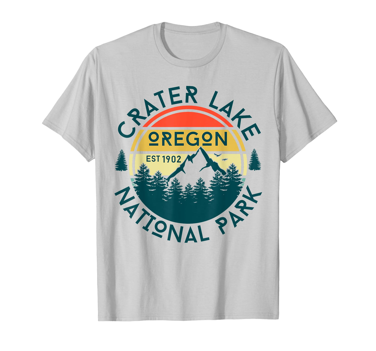 Crater Lake National Park Oregon Hiking Nature Outdoors T-Shirt