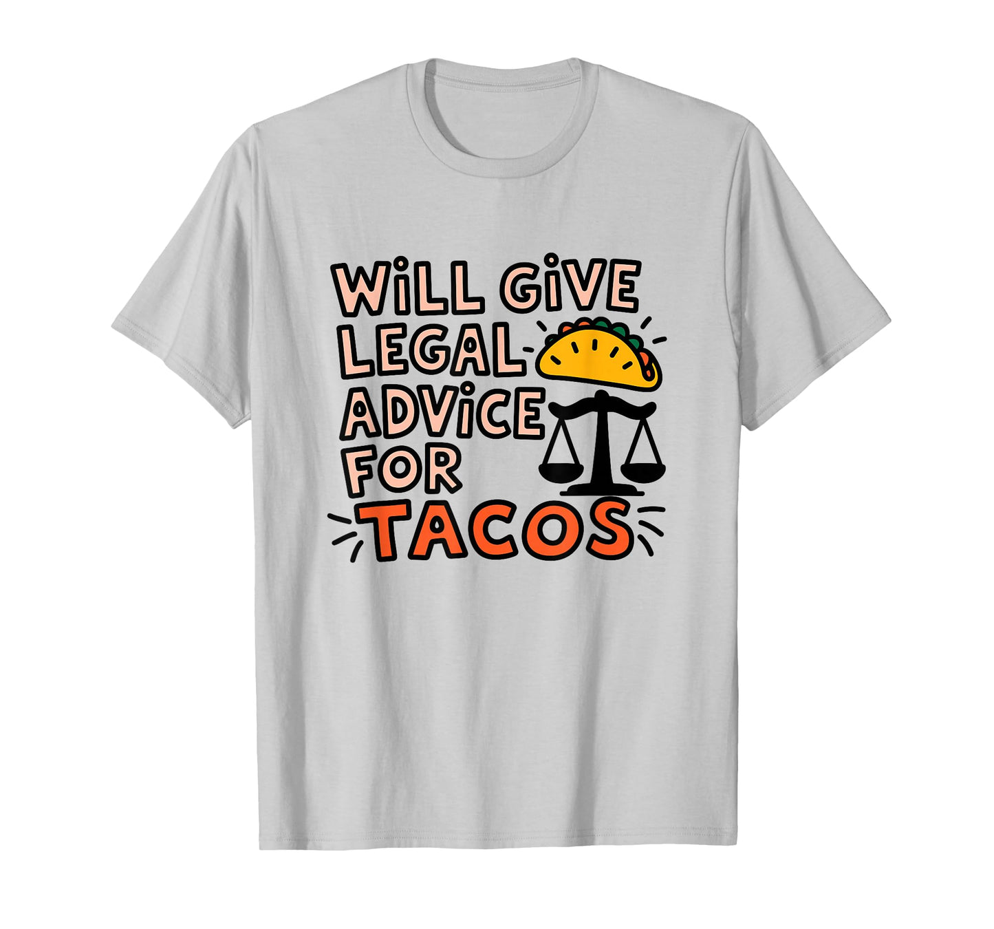 Law Student Taco Meme Humor T-Shirt