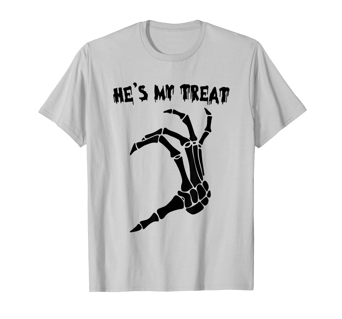 He’s My Treat Matching Couple Halloween Costume Girlfriend T-Shirt