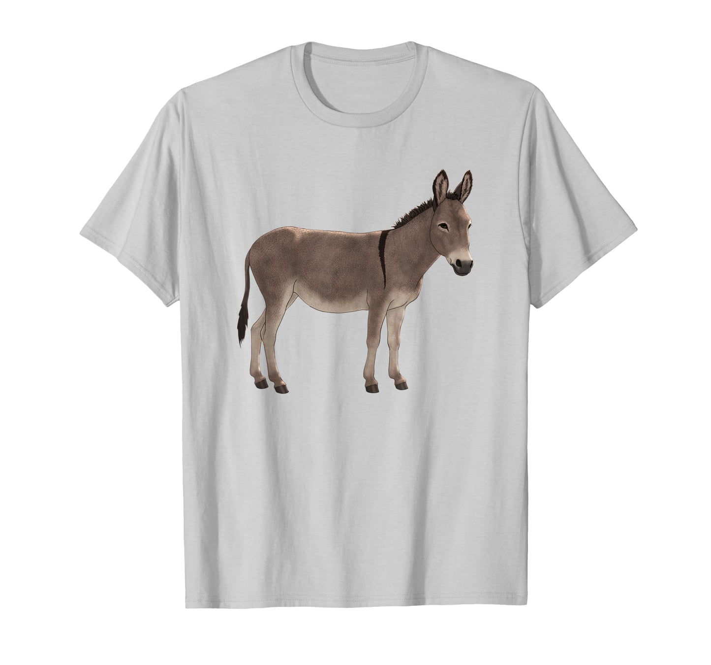 Cute Gray Donkey Wild Burro Animal Nature Lovers Gift T-Shirt