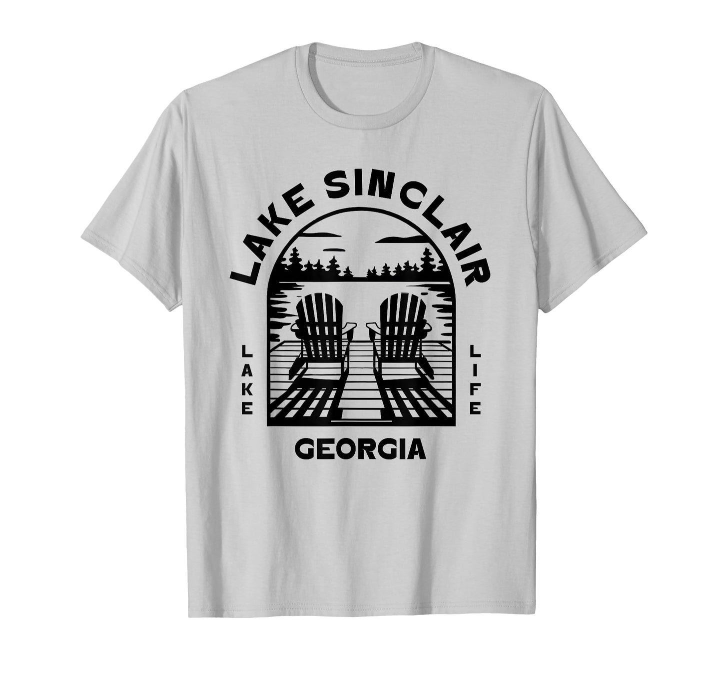 Lake Sinclair Georgia Outdoors Vintage T-Shirt