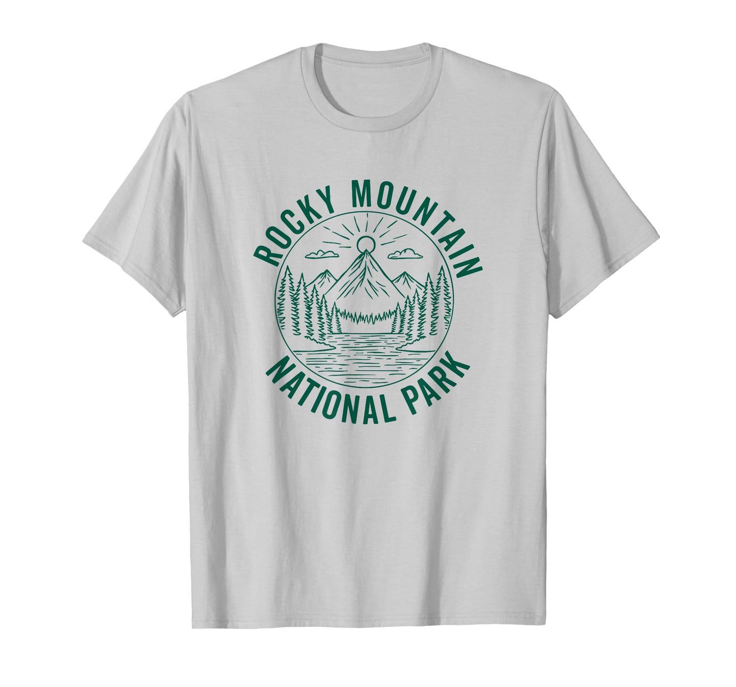 Colorado Rocky Mountain National Park Souvenir Men Women T-Shirt