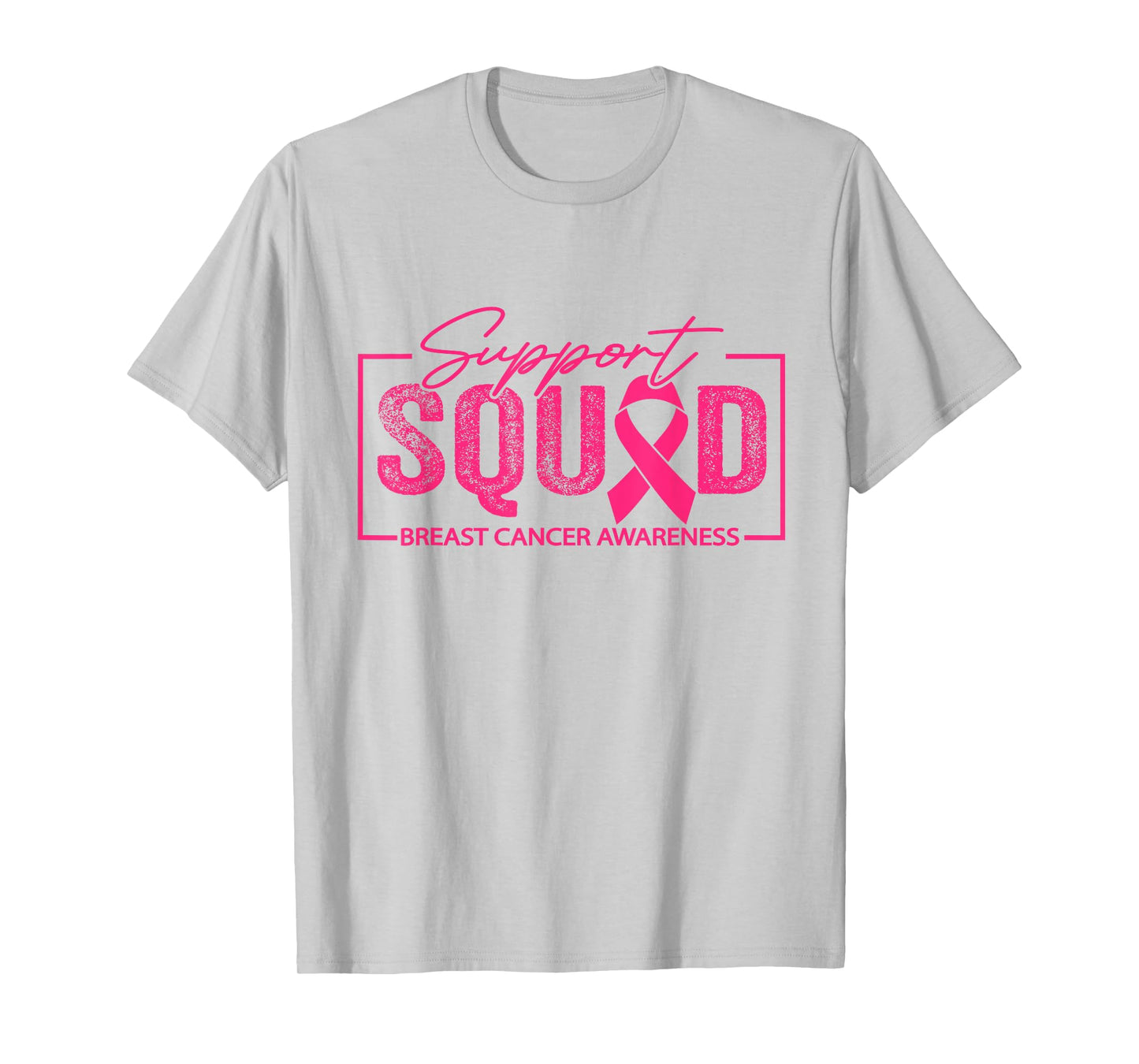 breast cancer warrior support squad breast cancer awareness T-Shirt
