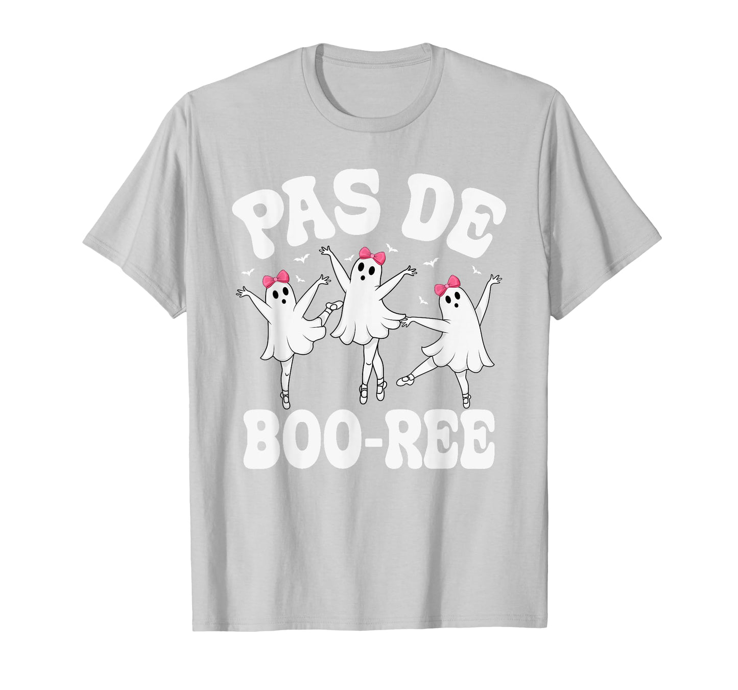 Pas De Boo-Ree Ballet Dancer Boo Ghost Halloween Dancing T-Shirt
