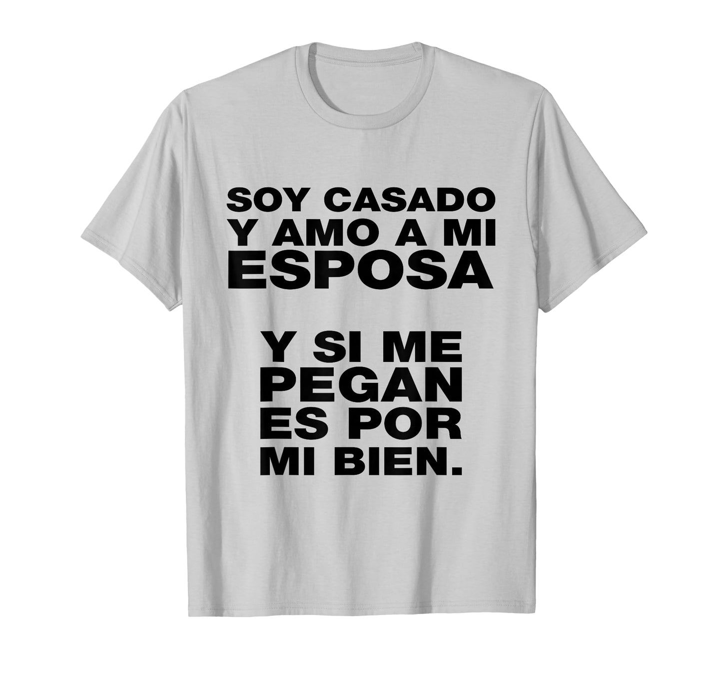 Casado y Mandilón Latino Dad Humor Rookie Husband Tee Latinx T-Shirt