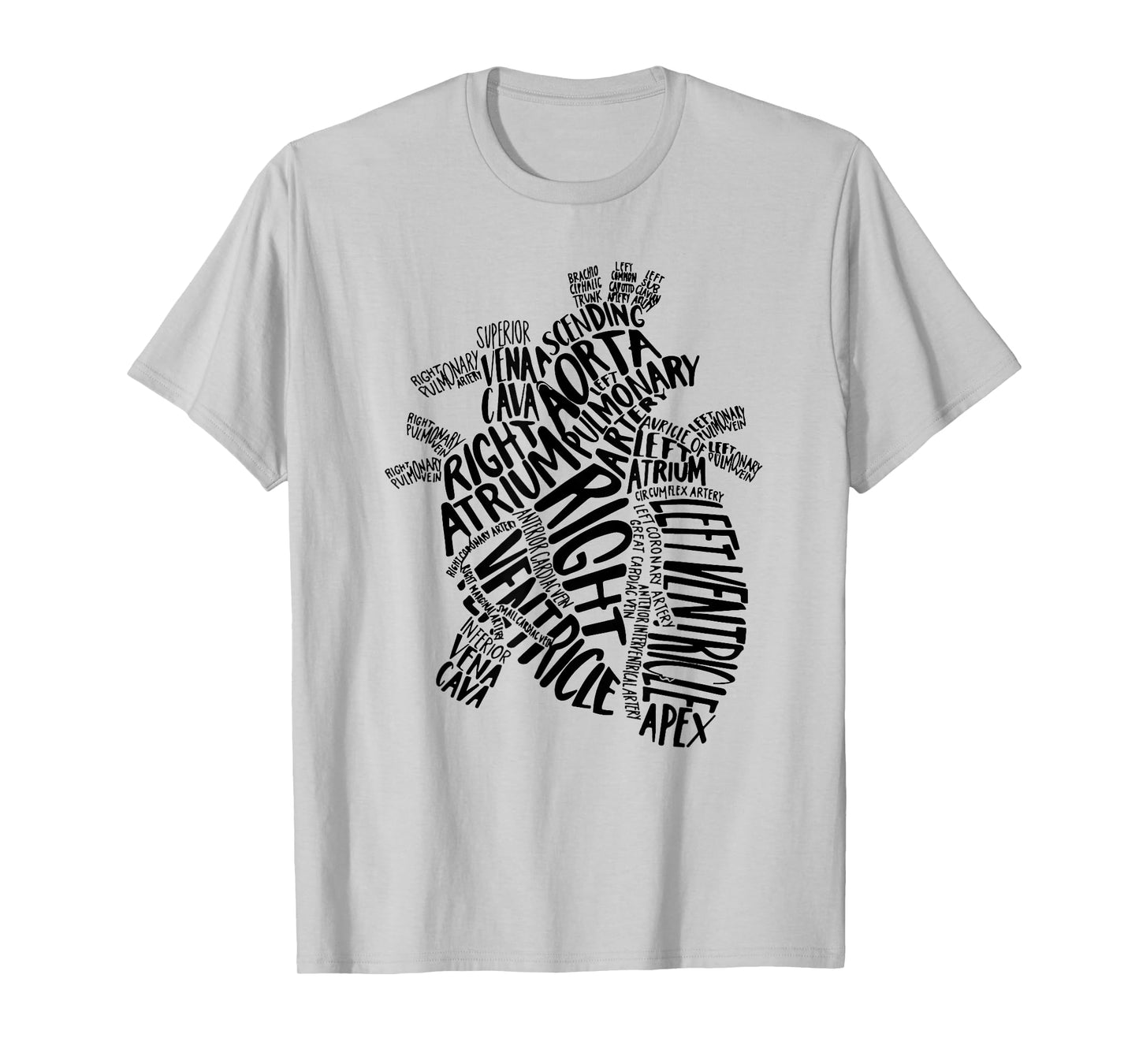 CVICU Cardiac Nurse RN Anatomical Heart Nursing ICU EMT PACU T-Shirt