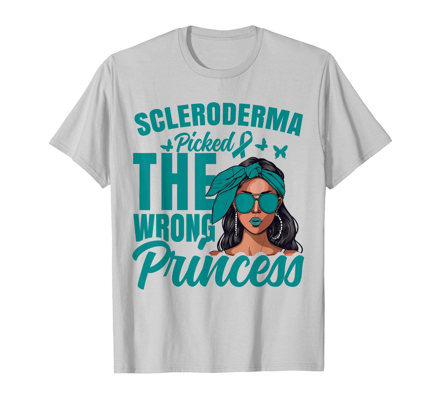 Scleroderma Awareness Princess Survivor Scleroderma T-Shirt