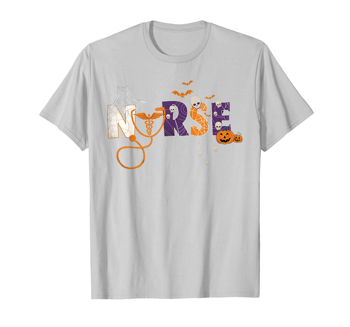 Nurse Halloween Costume Nursing Costume Scrub Top Women Men T-Shirt