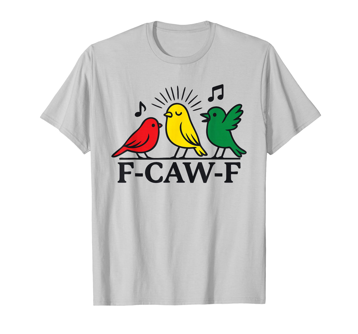 F CAW F Rastafari Rasta Birds T-Shirt