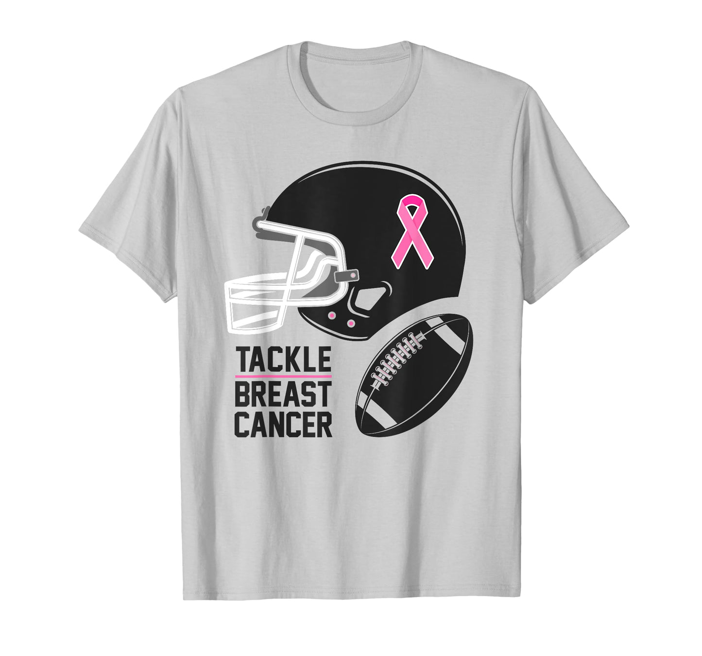 Tackle Breast Cancer Shirt Football Breast Cancer Awareness T-Shirt