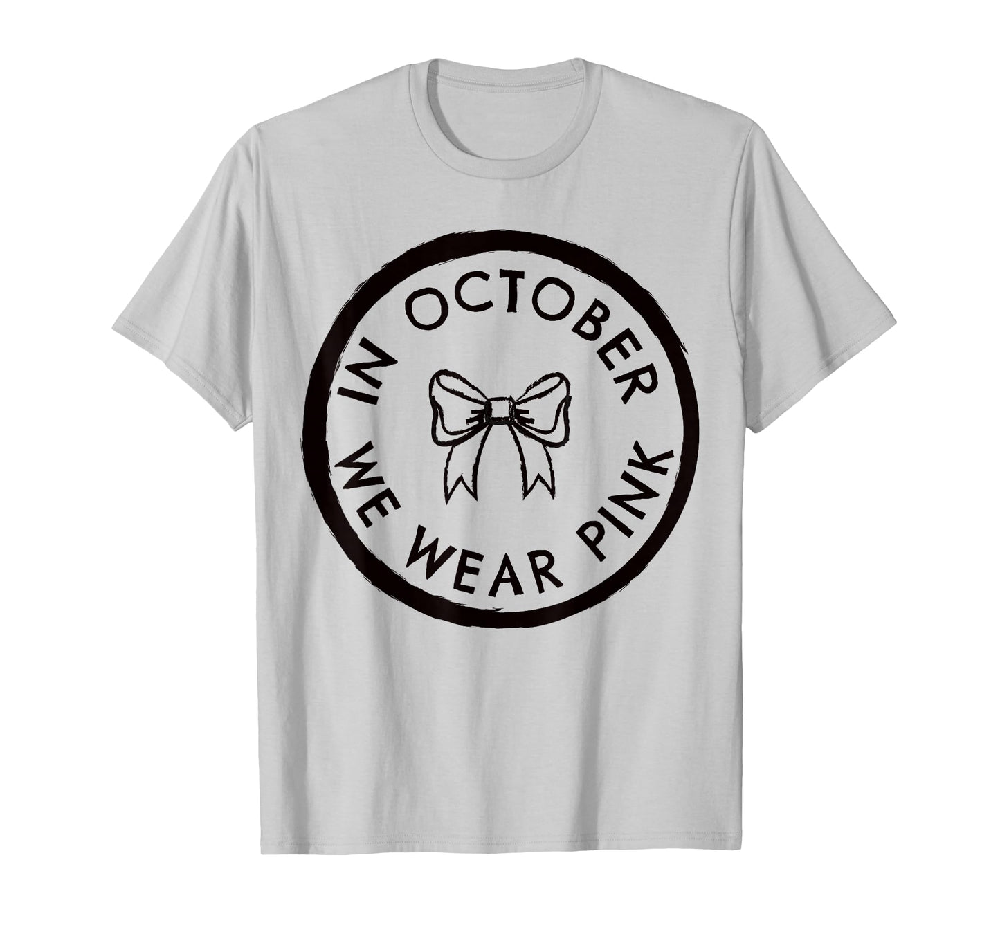 Coquette Bow in October We Wear Pink Out T-Shirt