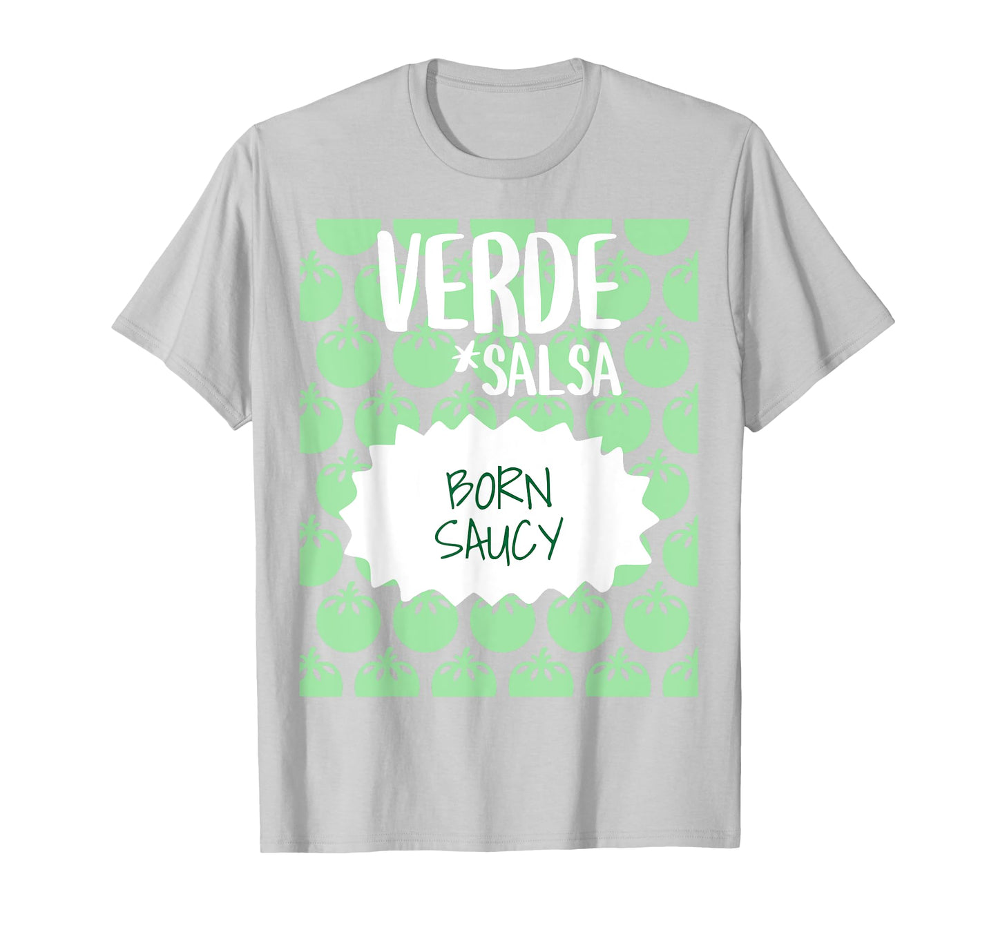 Salsa Verde Hot Sauce Packet Group Halloween Costume Team T-Shirt
