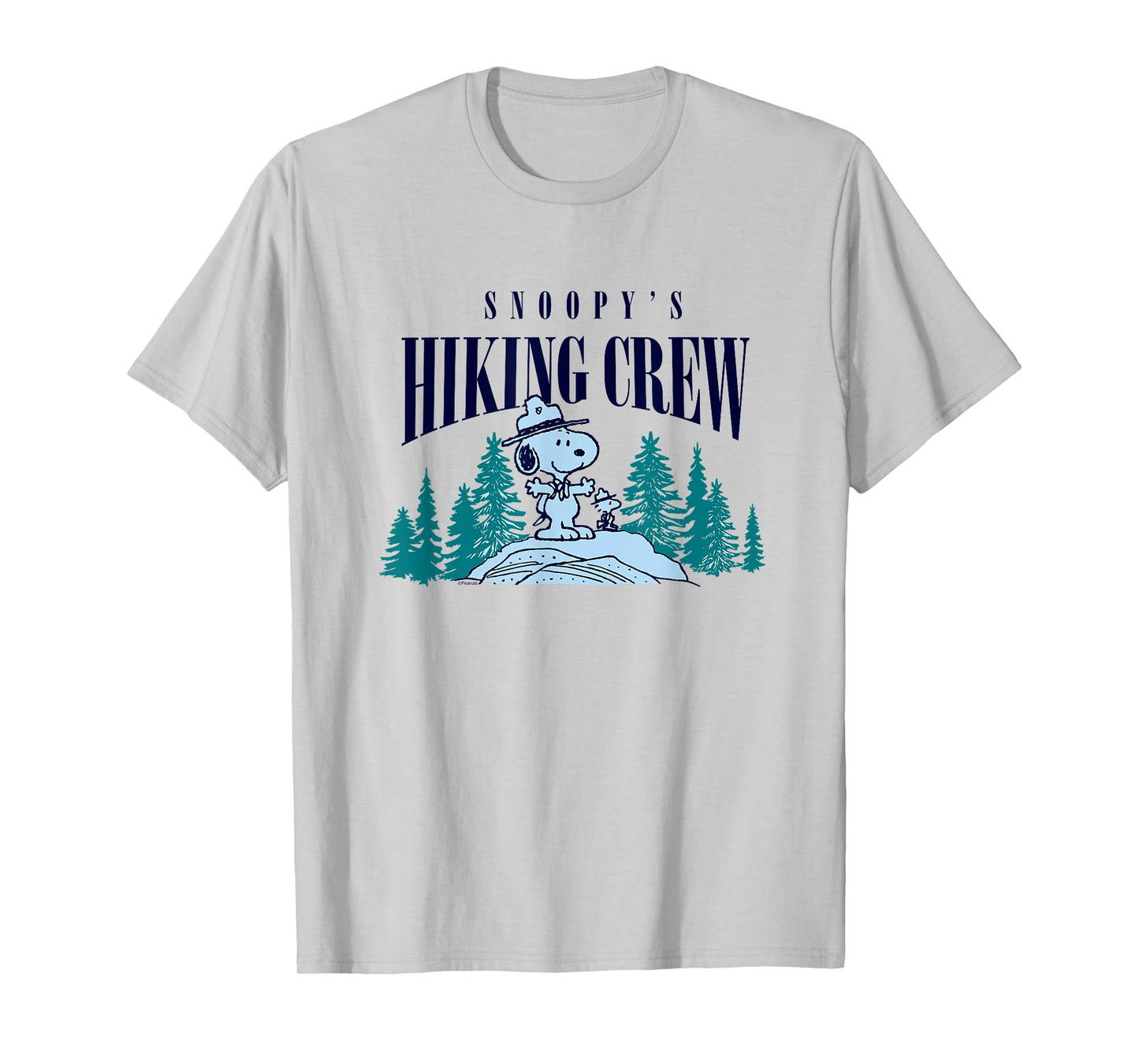 Peanuts - Snoopy Hiking Crew T-Shirt