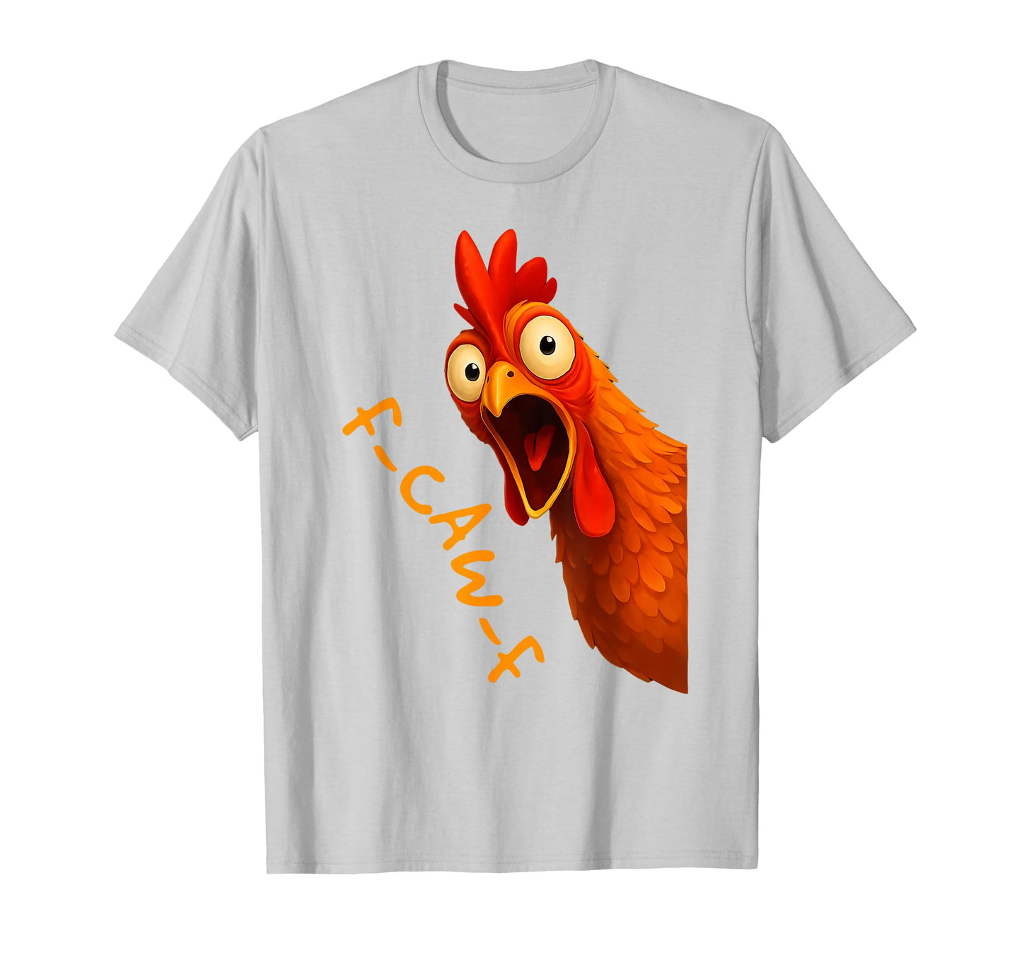 Funny F-Caw-F Chicken FCAWF Rooster Halloween Bird Crow T-Shirt