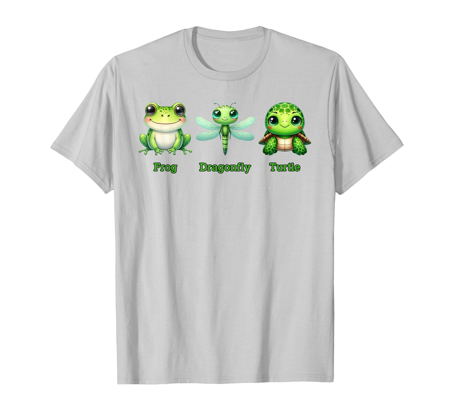 Subtle Anti-Trump Political Humor Frog Dragonfly Turtle T-Shirt
