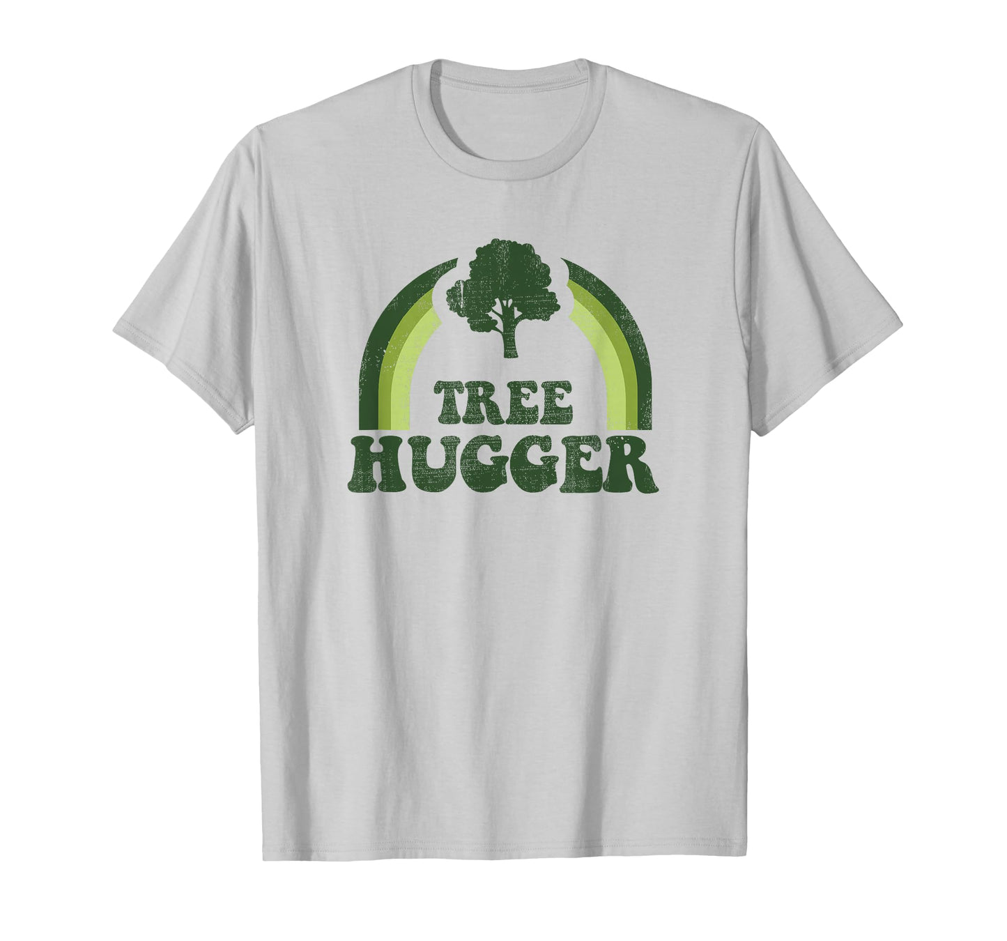 Tree Hugger Vintage Retro Nature Environmental Earth Day T-Shirt
