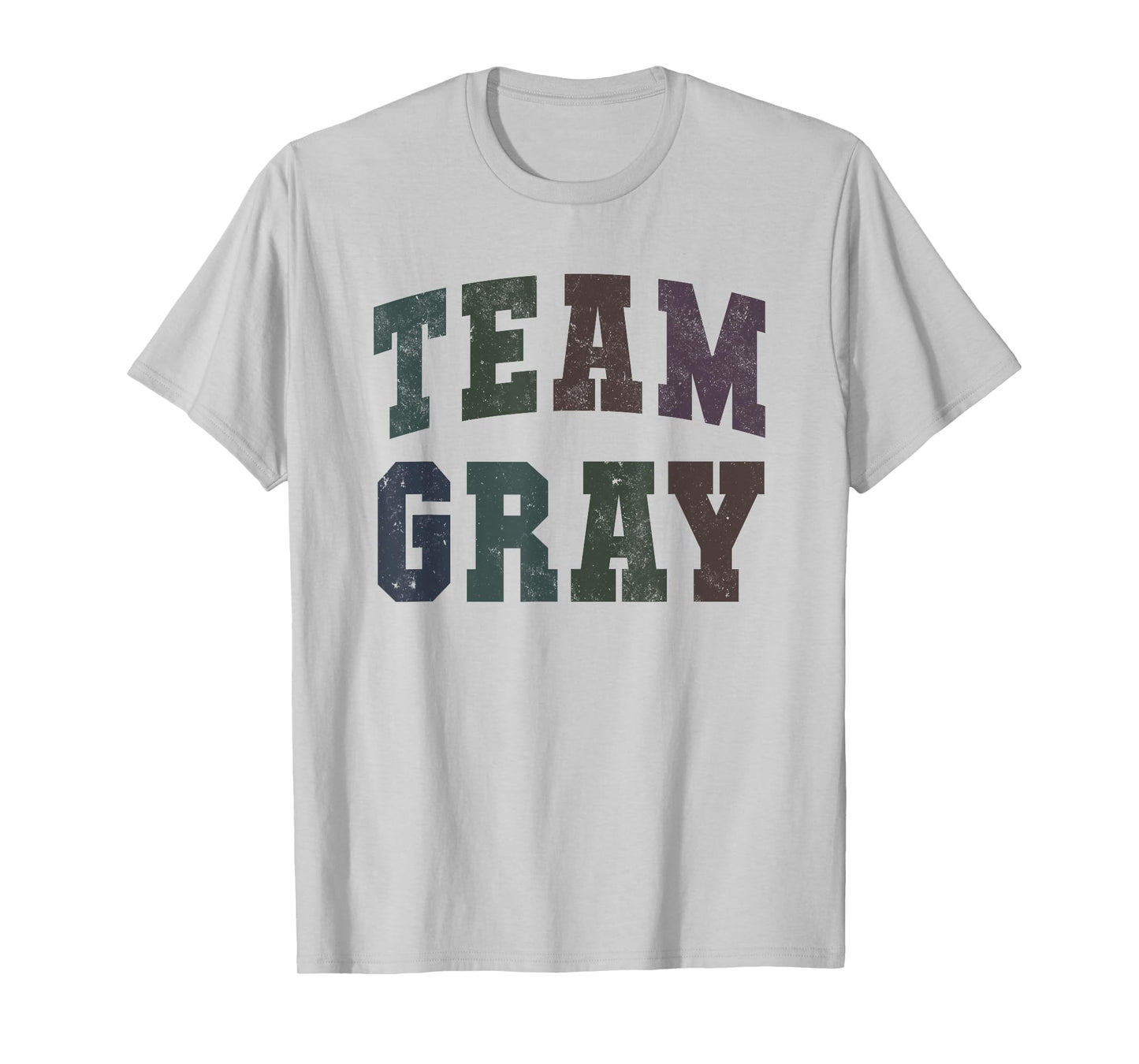 School TEAM GRAY Field Day Go Grey Spirit Summer Camp Game Men Women Kids T-Shirt