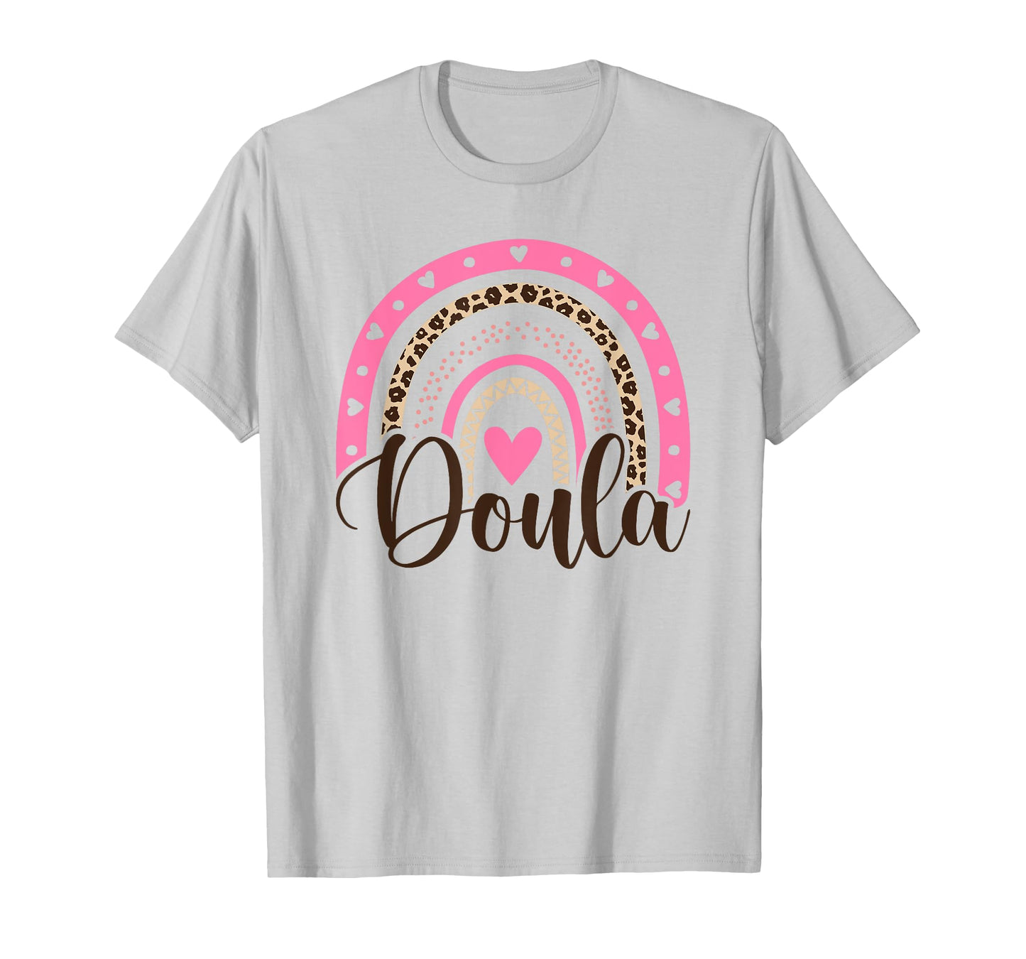 Doula Training Supplies & Midwifery Nurse C.o. Doula Bohemian Rainbow, Doula T-Shirt
