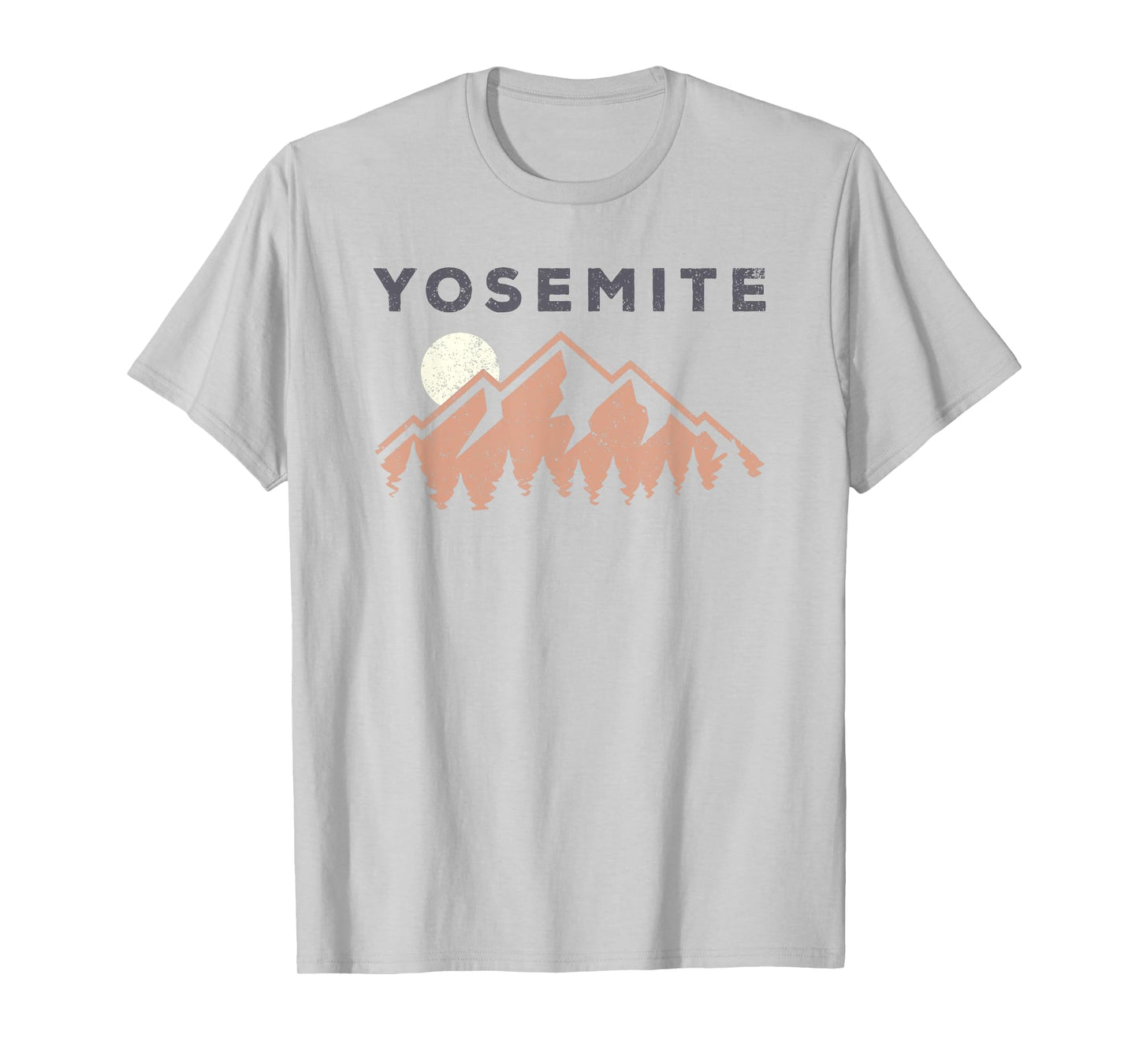 Retro Yosemite California Established 1890 National Park T-Shirt