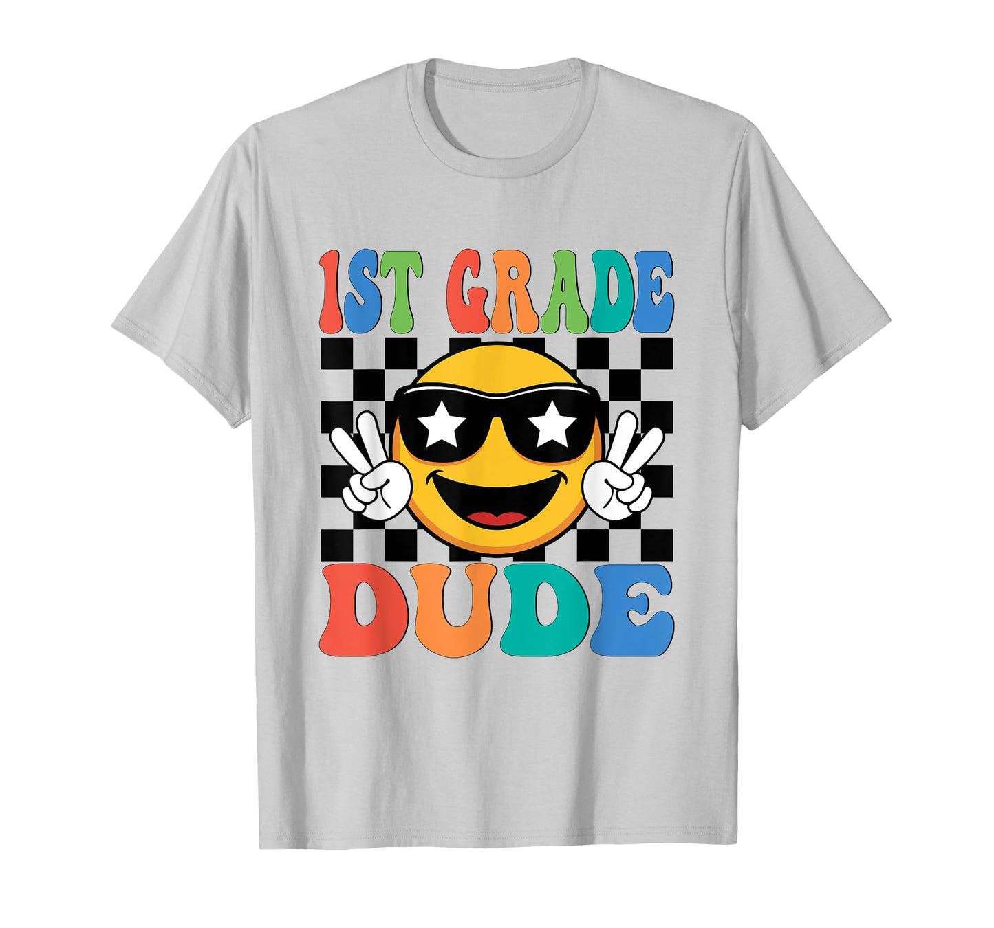 First Day of First Grade 1st Grade Dude Back To School Boys T-Shirt