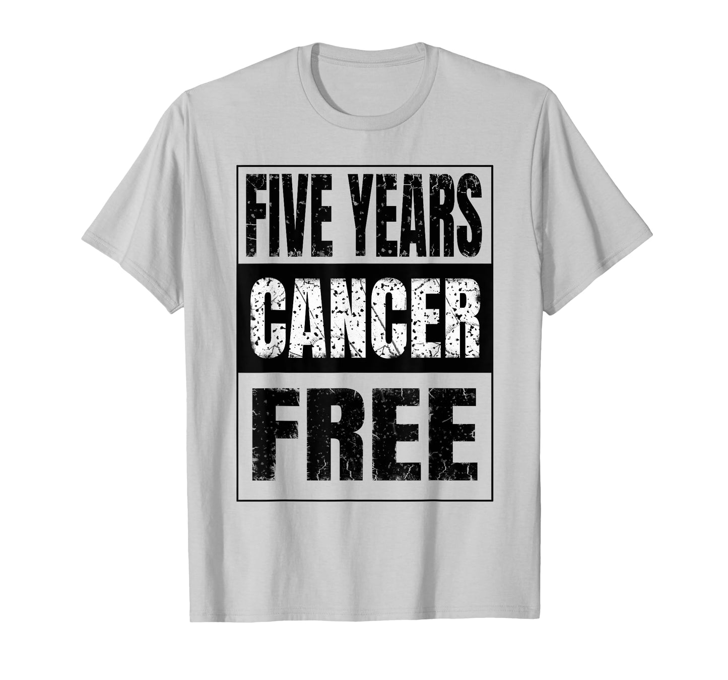 Cute Five Years Cancer Free Anti Oncology T-Shirt