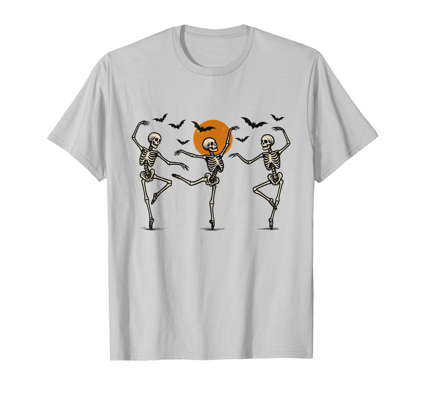 Dancing Skeleton Halloween Skeleton Ballerina Ballet Dancing T-Shirt