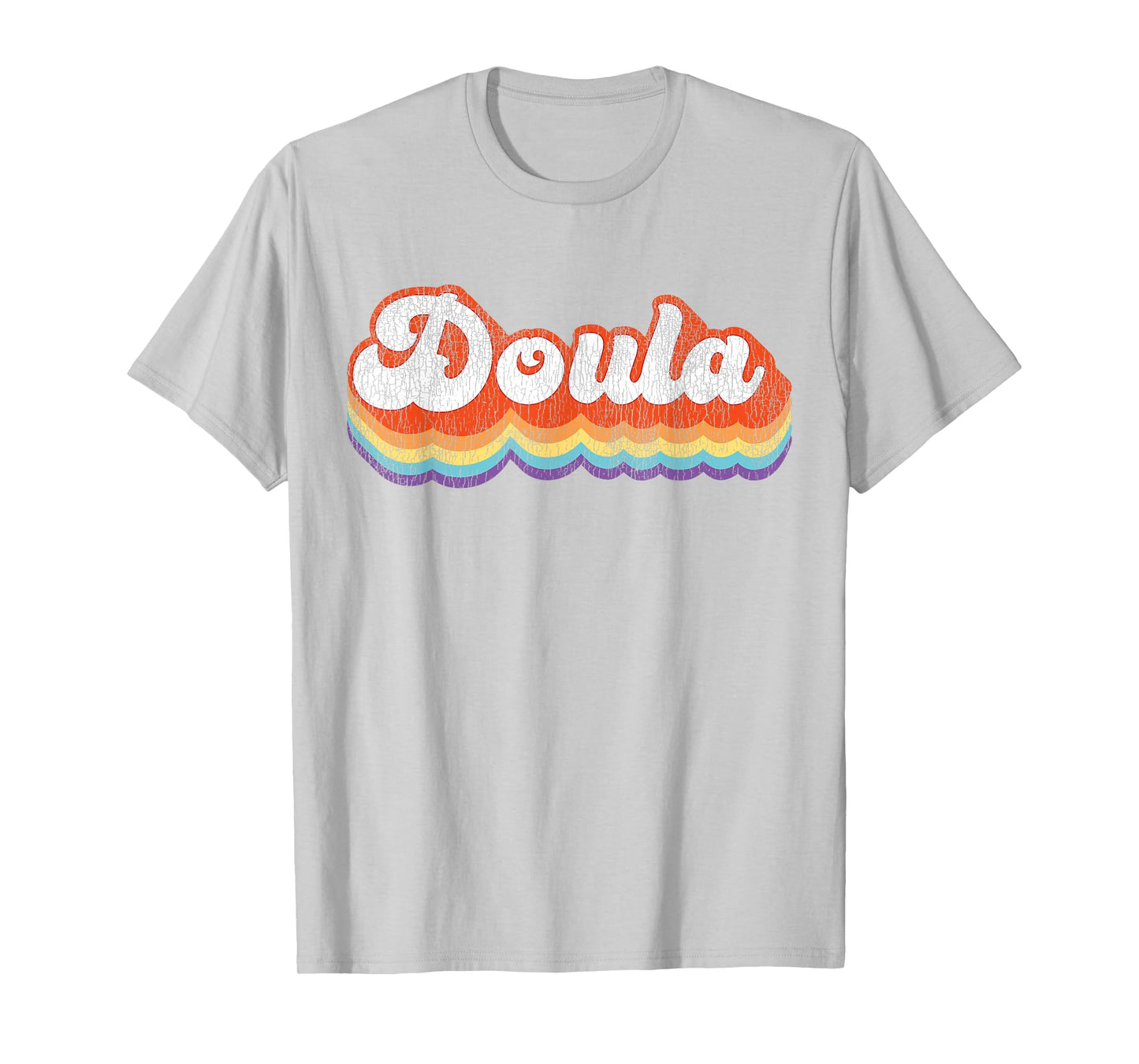 Doula Birth Worker Retro Vintage Doula T-Shirt
