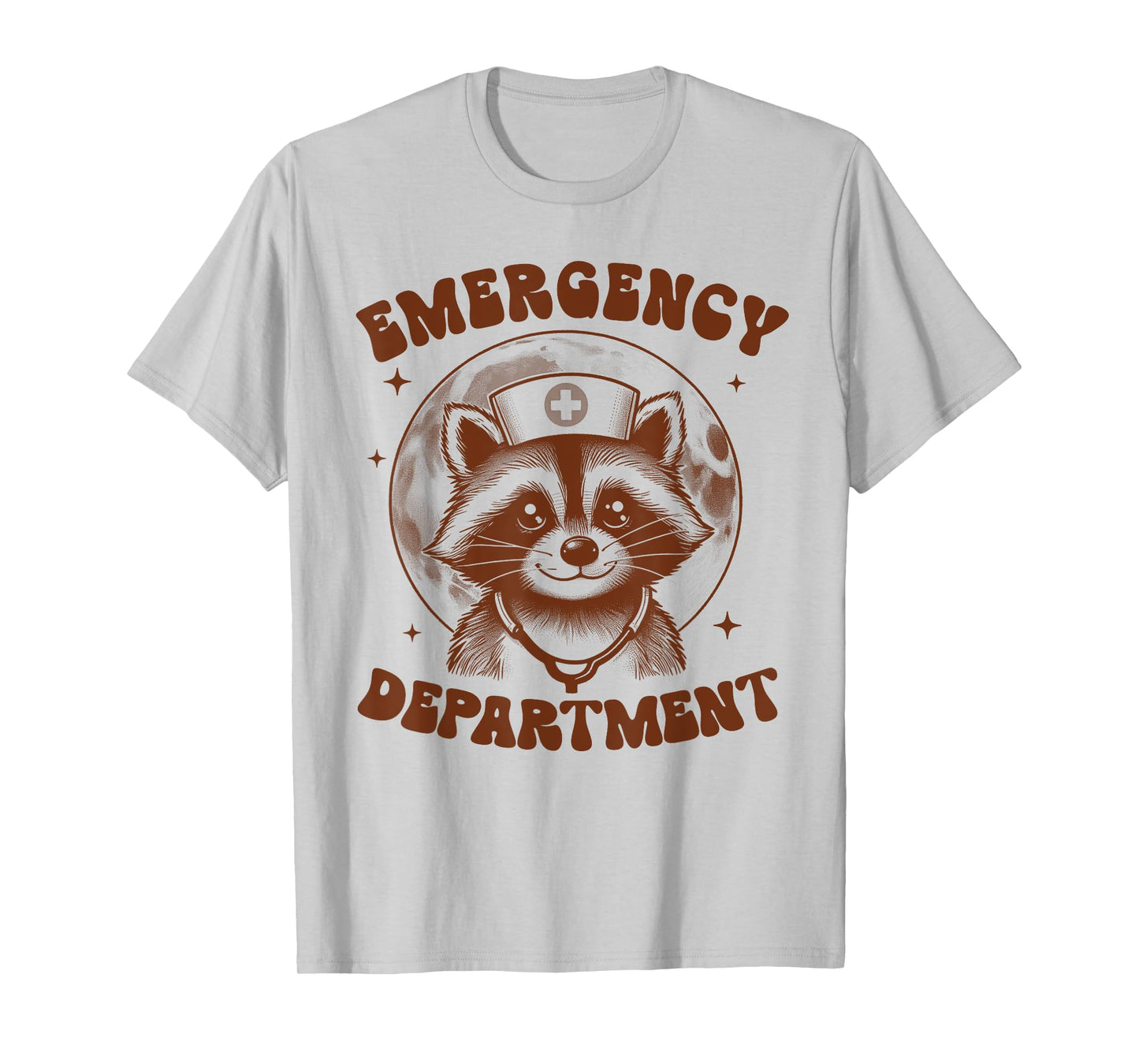 Emergency Room Nurse Racoon ER Nursing Emergency Department T-Shirt