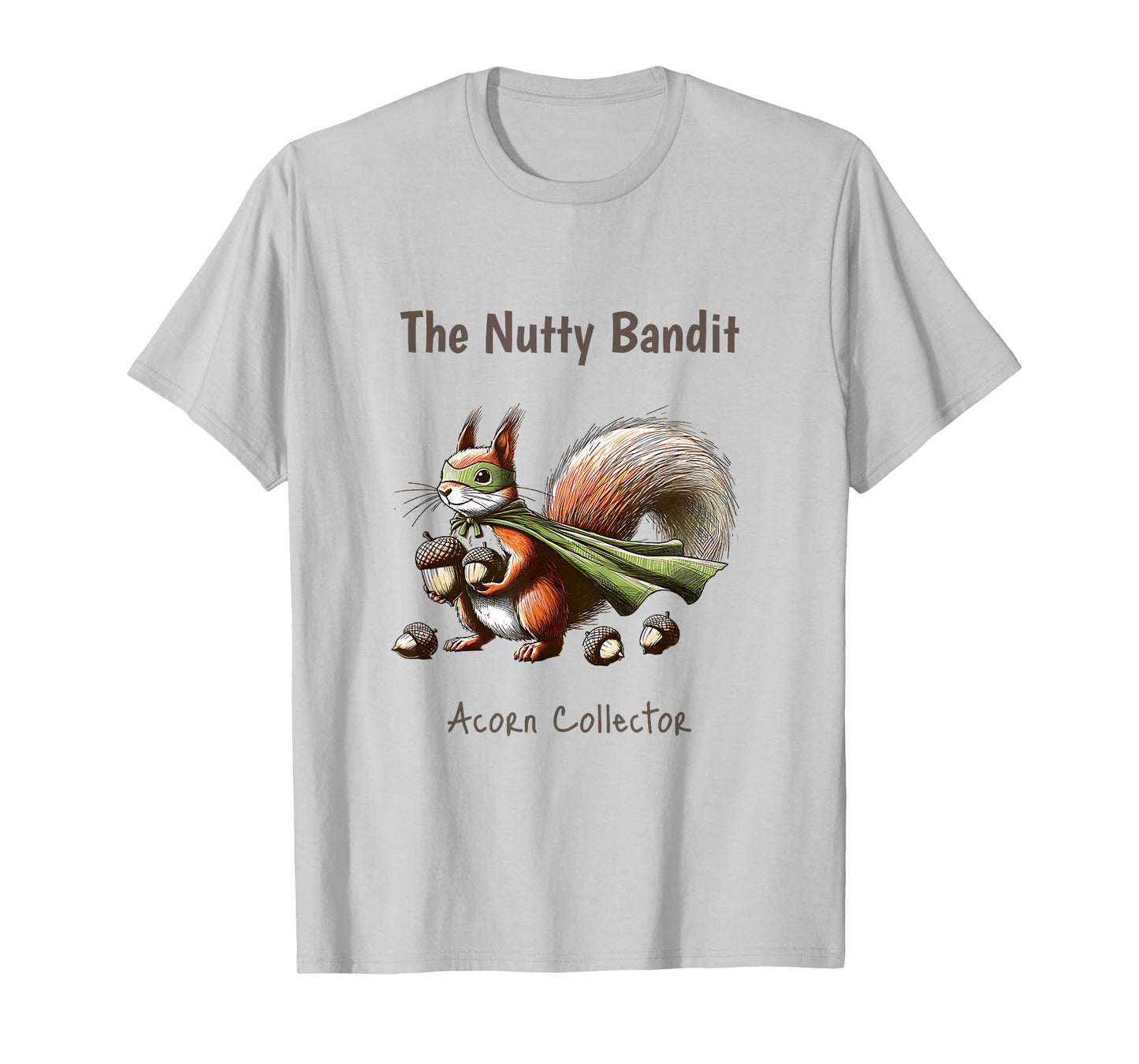 Funny Squirrel Cute Woodland Creatures Kids Women Men Animal T-Shirt