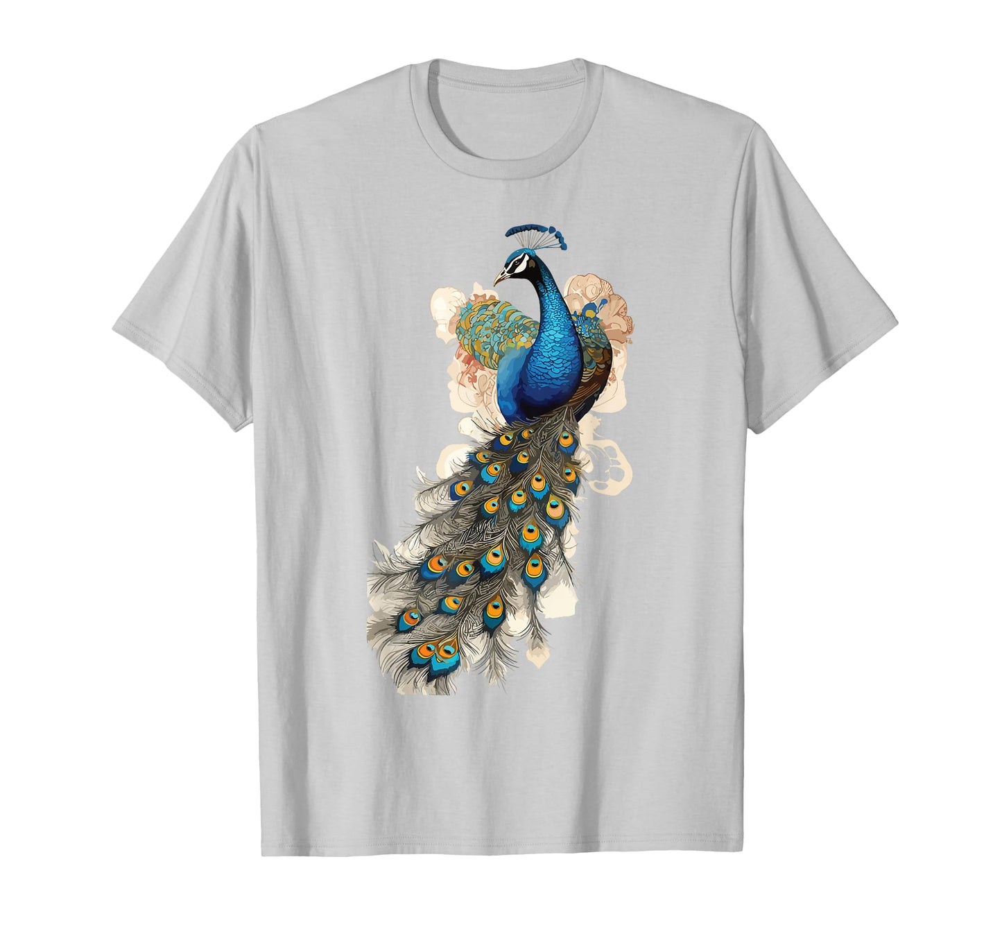 Peacock Feather Peahen Bird Animal Peacocks Lover T-Shirt