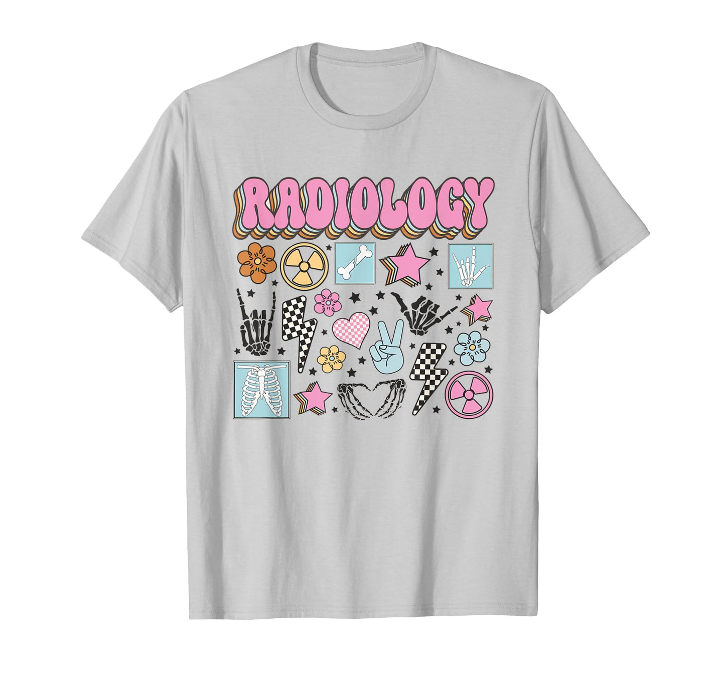 Women Retro Radiology Nurse RAD Tech CT MRI Tech Graduation T-Shirt