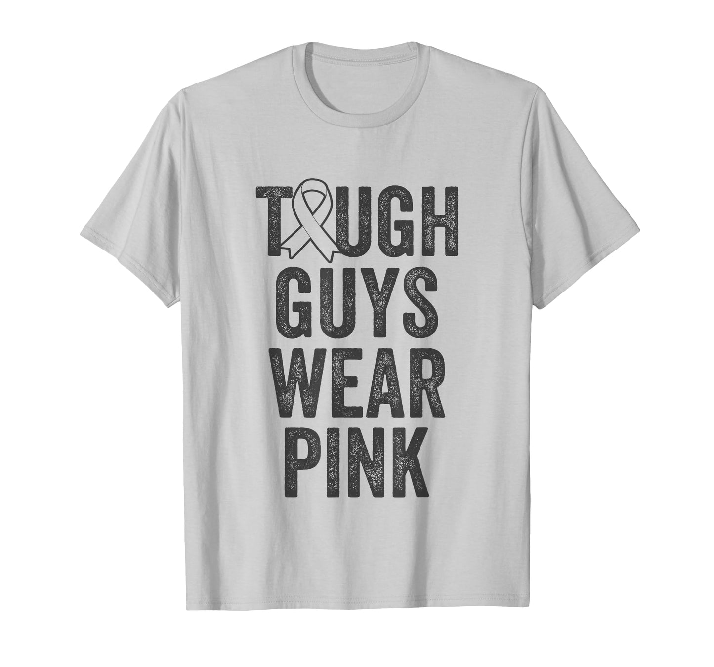 Tough Guys Wear Pink in October for Breast Cancer Awareness T-Shirt