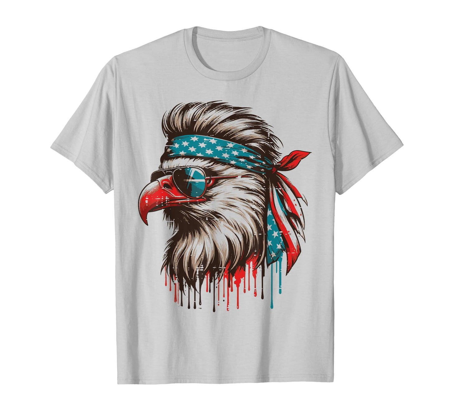 4th Of July Eagle USA Drip American Men Boys Kids Women T-Shirt