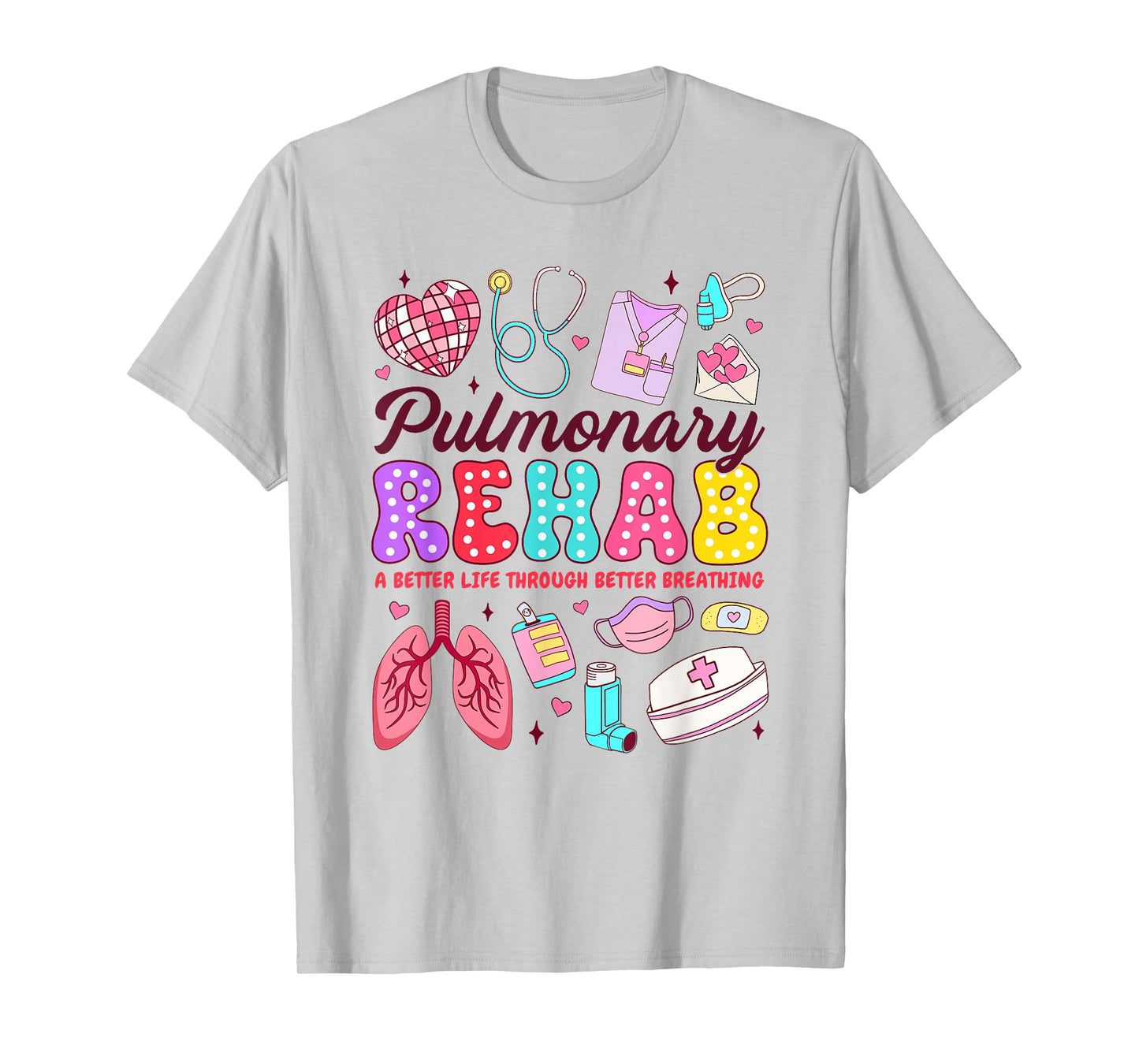 Respiratory Therapist Pulmonary Rehab Rehabilitation RT T-Shirt