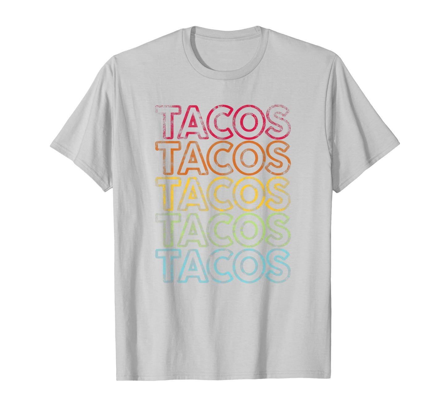 Vintage Tacos Shirt | Retro Design Cinco De Mayo Gifts Tee