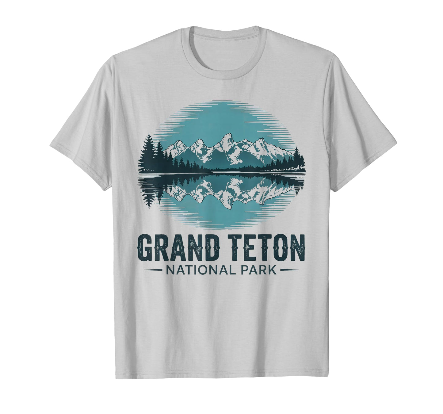 Grand Teton National Park Retro Outdoor US National Park T-Shirt