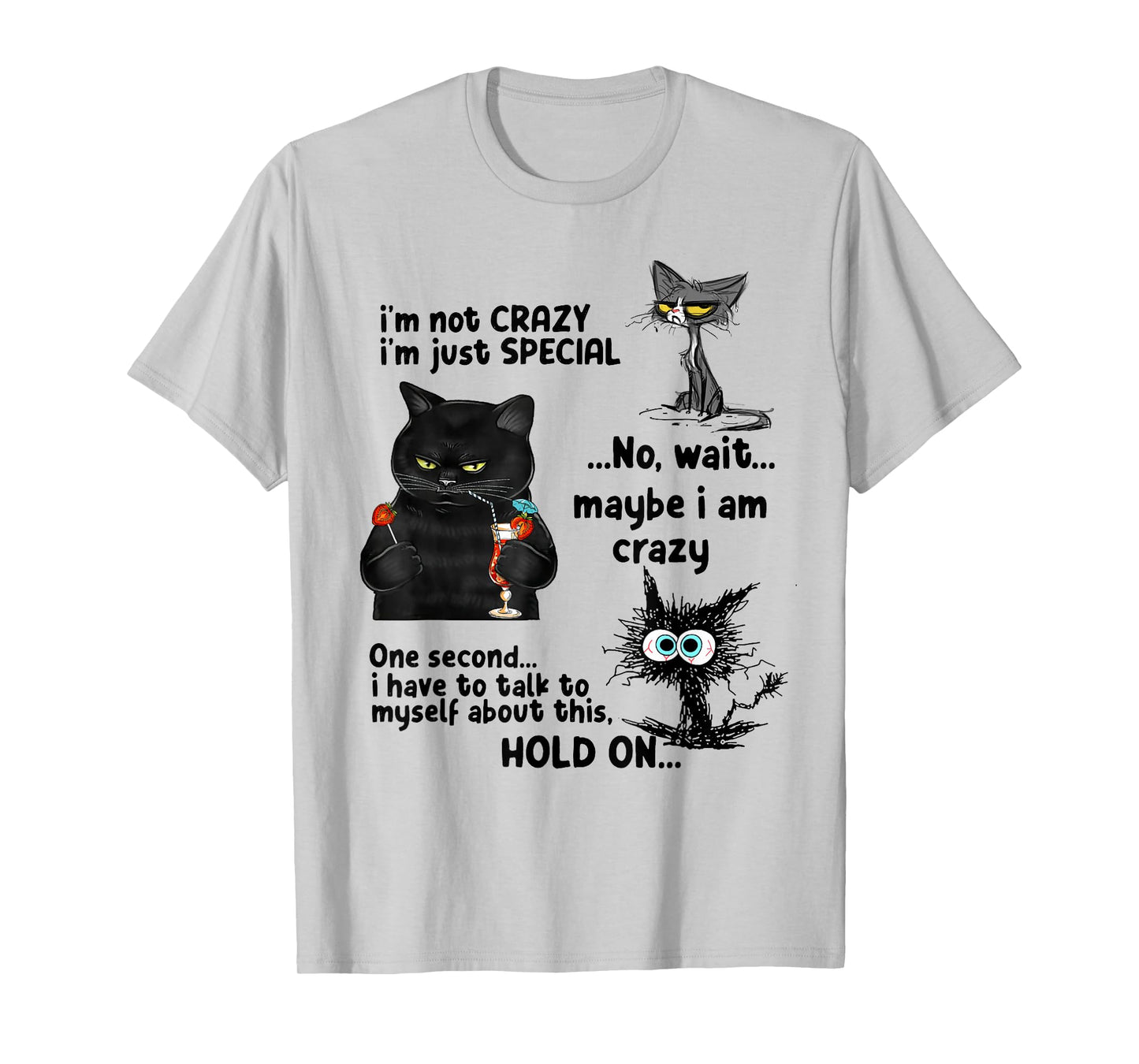 I'm Not Crazy I'm Just Special Wait Maybe I'm Crazy T-Shirt