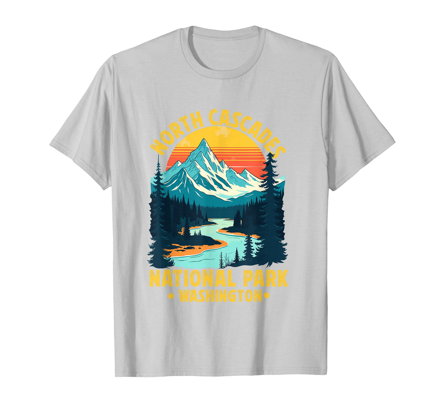 North Cascades National Park Washington Souvenir T-Shirt