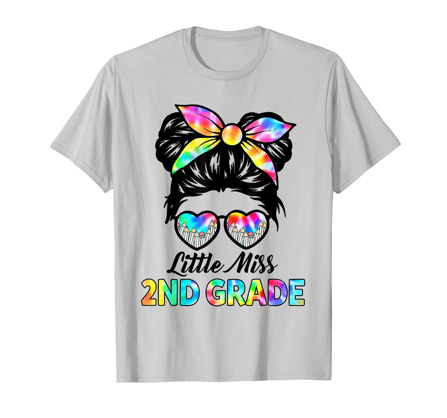 Little Miss 2nd Grade Back To School Second Grade Girls Kids T-Shirt