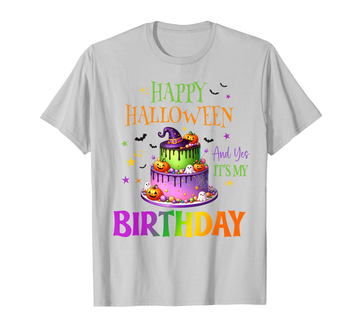 Halloween Skeleton Birthday Boy Party Spooly Girls Bday T-Shirt