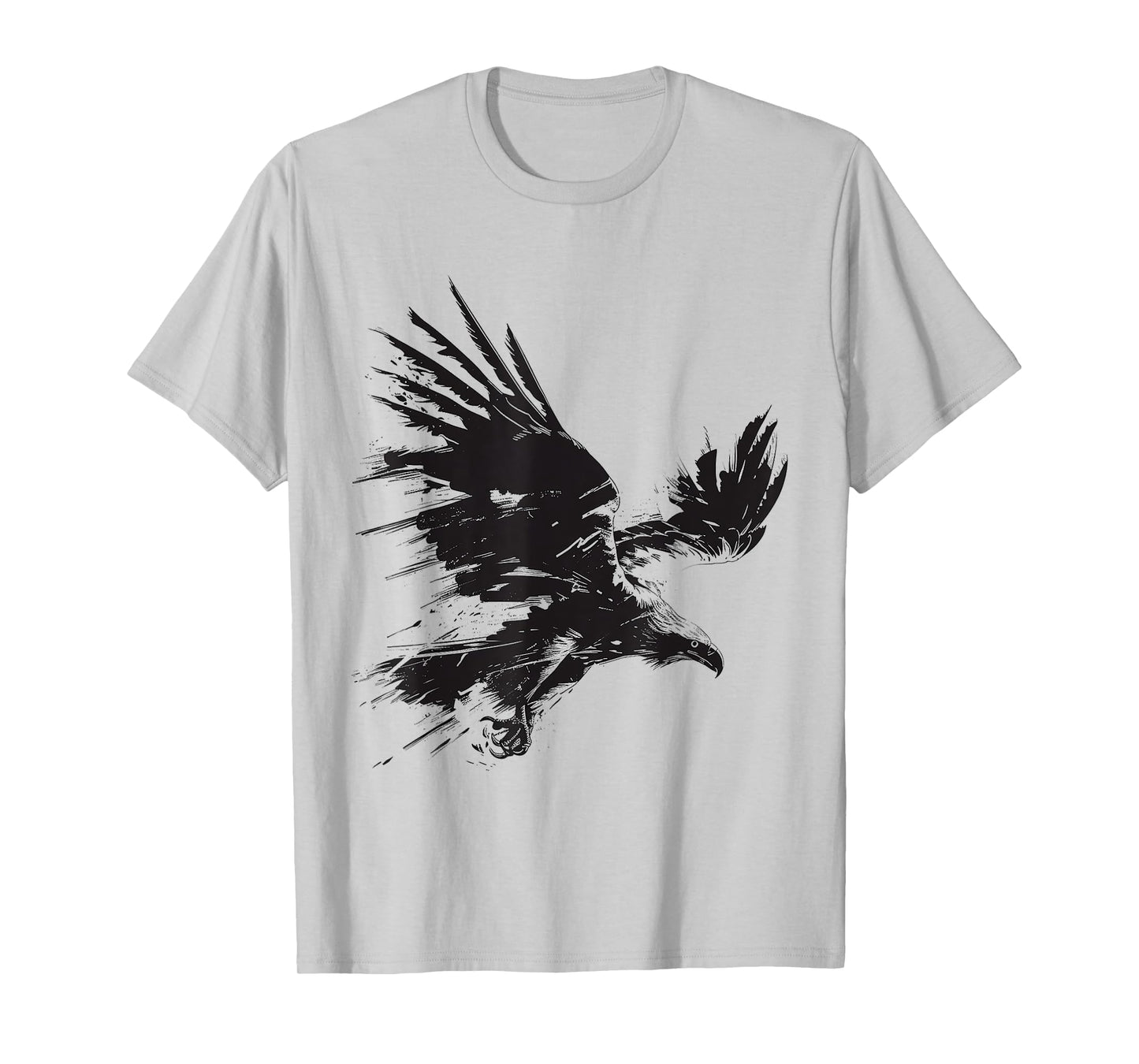 Eagle Animal Print Graphic Drawing Painting Eagle T-Shirt